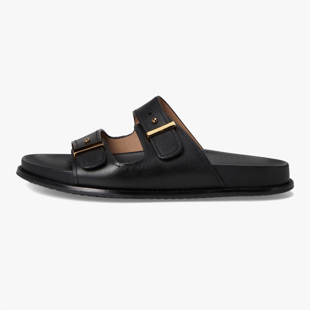 Cole Haan Black Leather Sandals